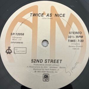 52nd Street Vinyl Record